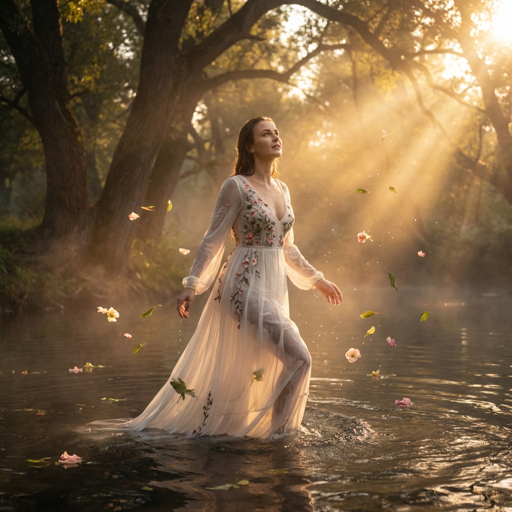Taylor Swift Ophelia Ethereal Background