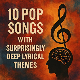 Abstract image representing songs that have us guessing